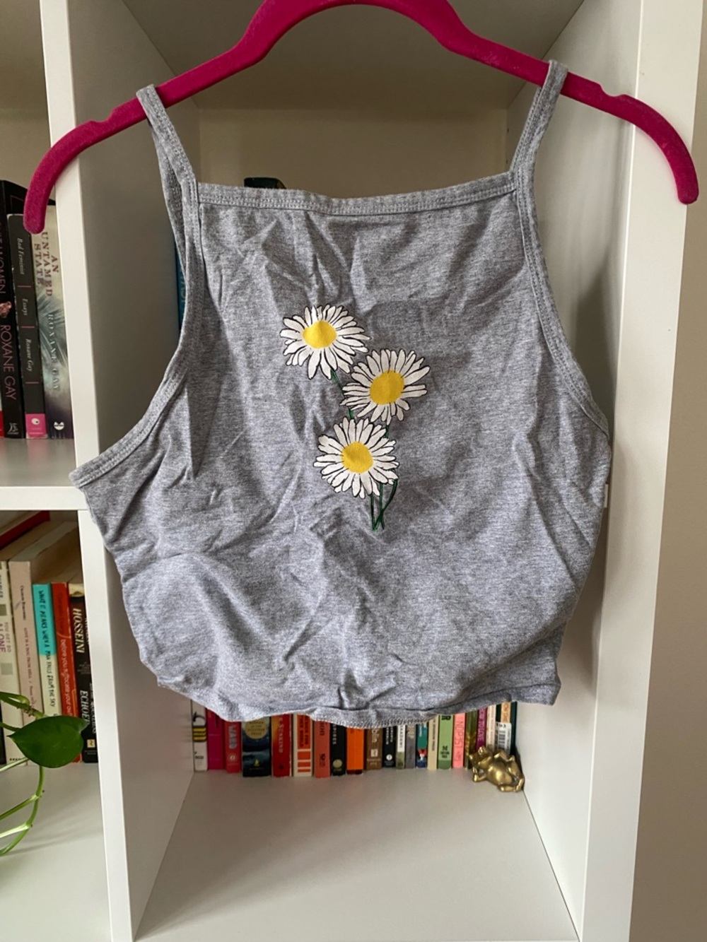 Daisy Screen Print Crop Top